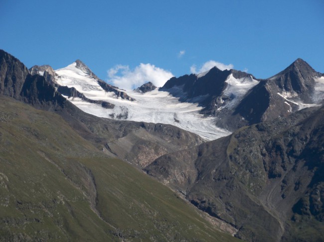 Vesnice Vent, Hochvent, Stablein, Wildspitze, Öetztálské Alpy, Tyrolsko, Rakousko