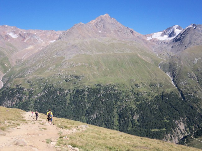 Breslauer hütte, Vratislavská chata, Wildspitze, Öetztálské Alpy, Tyrolsko, Rakousko