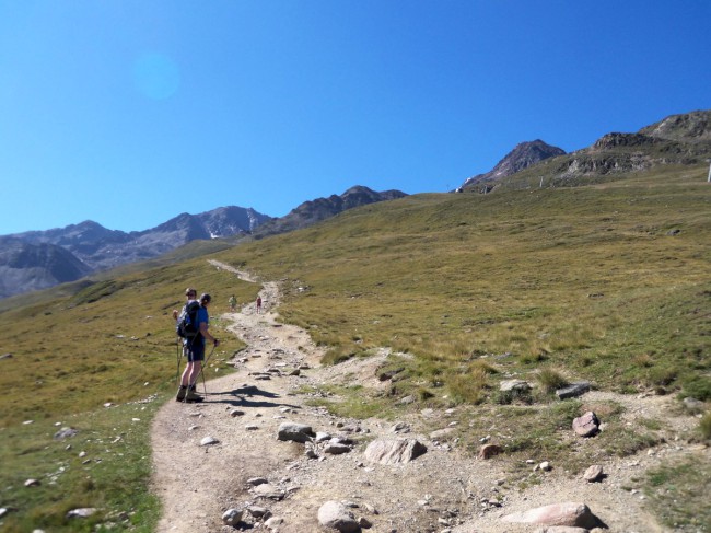 Breslauer hütte, Vratislavská chata, Wildspitze, Öetztálské Alpy, Tyrolsko, Rakousko