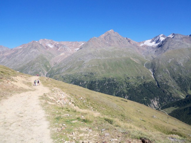 Breslauer hütte, Vratislavská chata, Wildspitze, Öetztálské Alpy, Tyrolsko, Rakousko