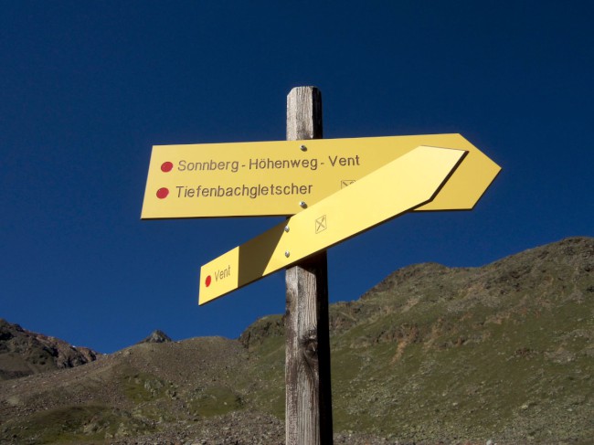 Breslauer hütte, Vratislavská chata, Wildspitze, Öetztálské Alpy, Tyrolsko, Rakousko