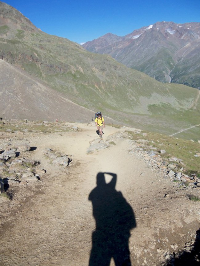 Breslauer hütte, Vratislavská chata, Wildspitze, Öetztálské Alpy, Tyrolsko, Rakousko