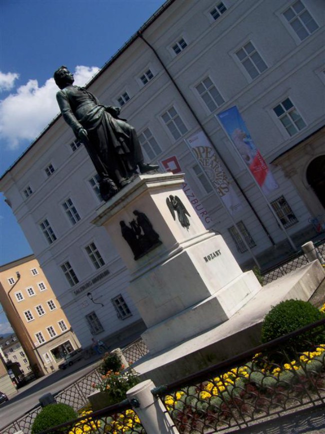 Návštěva města a hradu Salzburg, Berchtesgadenské Alpy, Rakousko