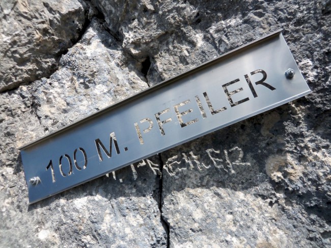 Seewand klettersteig, horní část, Rakousko, Solná komora, Dachstein, Alpy