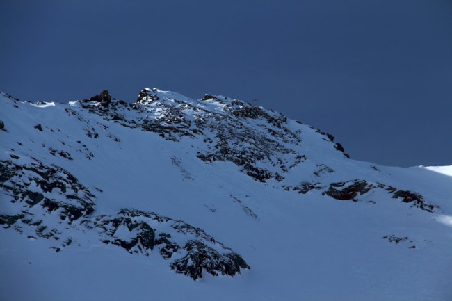 Vrchol Längentaler Weißer Kogel 3218m, Stubaiské Alpy, Rakoukso