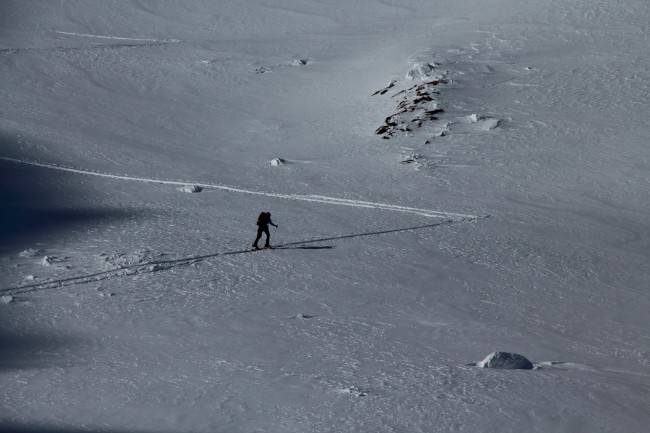 Vrchol Längentaler Weißer Kogel 3218m, Stubaiské Alpy, Rakoukso