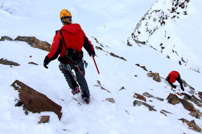 Vrchol Längentaler Weißer Kogel 3218m, Stubaiské Alpy, Rakoukso