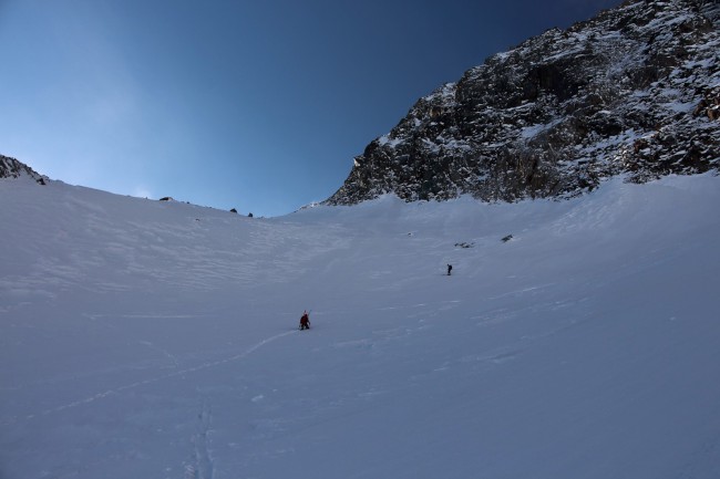 Výstup na Zuckerhütl (3507 m), Stubaiské Alpy, Rakousko