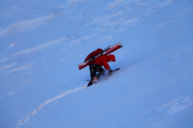Výstup na Zuckerhütl (3507 m), Stubaiské Alpy, Rakousko