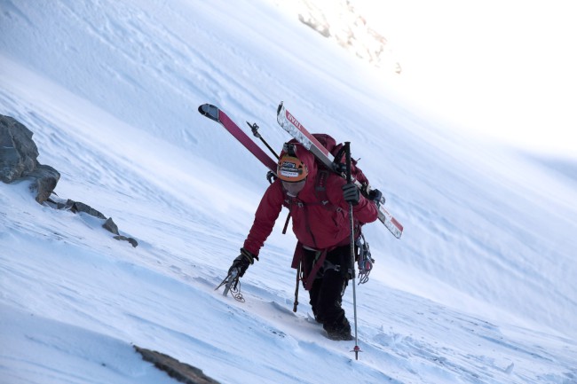 Výstup na Zuckerhütl (3507 m), Stubaiské Alpy, Rakousko