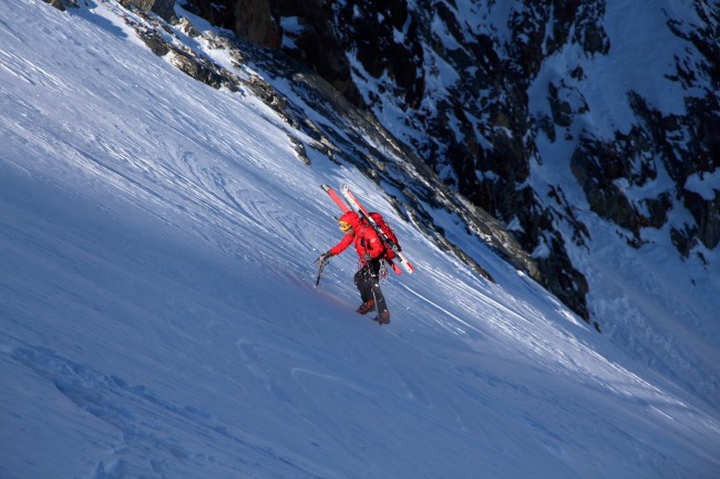 Výstup na Zuckerhütl (3507 m), Stubaiské Alpy, Rakousko
