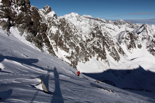 Výstup na Zuckerhütl (3507 m), Stubaiské Alpy, Rakousko