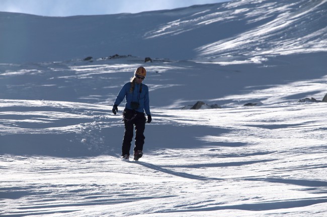 Výstup na Zuckerhütl (3507 m), Stubaiské Alpy, Rakousko