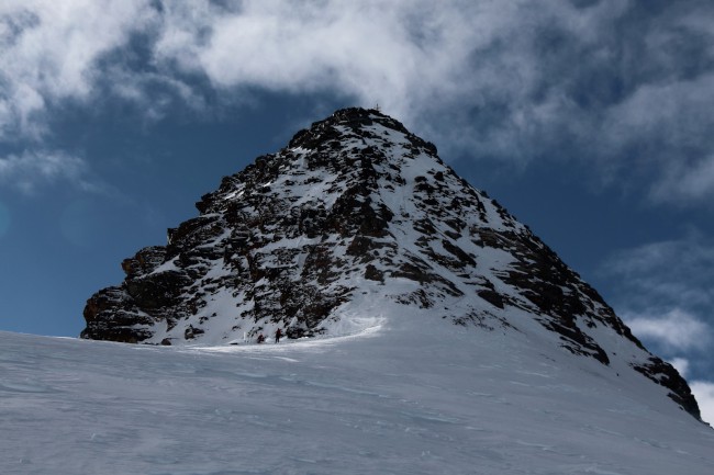 Výstup na Zuckerhütl (3507 m), Stubaiské Alpy, Rakousko