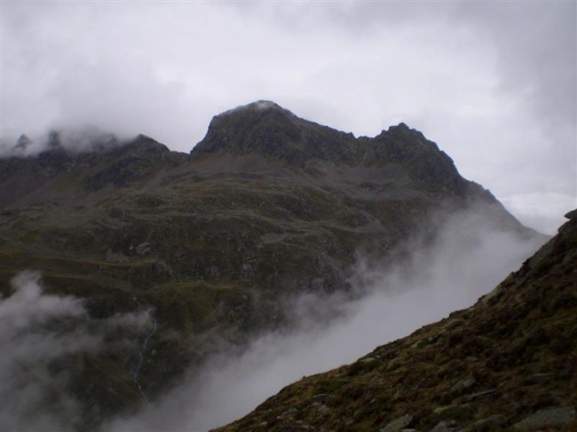 Výstup na Schrankogel (3496 m), Stubaiské Alpy, Tyrolsko, Rakousko