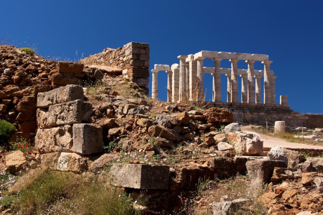 Poseidónův chrám, Mys Sounion, Řecko