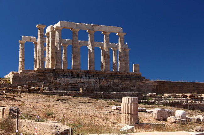 Poseidónův chrám, Mys Sounion, Řecko