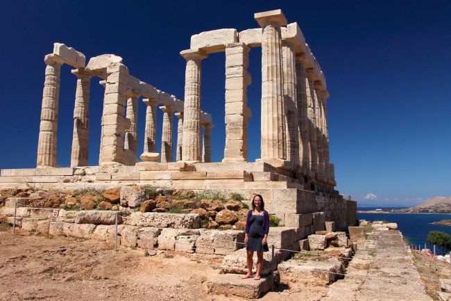 Poseidónův chrám, Mys Sounion, Řecko