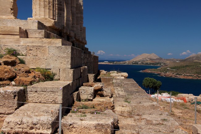 Poseidónův chrám, Mys Sounion, Řecko