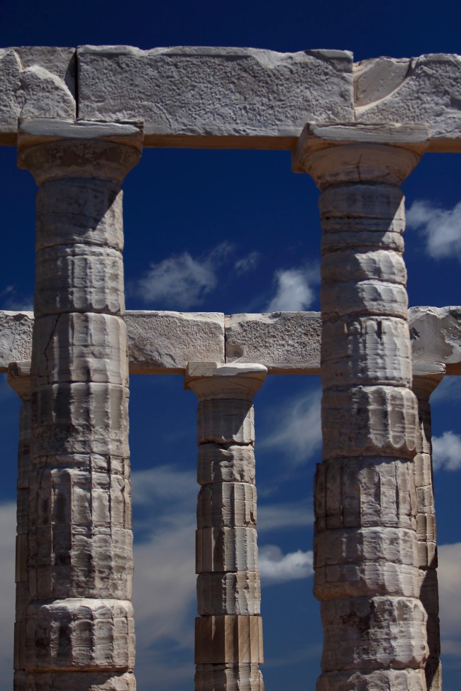 Poseidónův chrám, Mys Sounion, Řecko