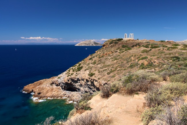 Poseidónův chrám, Mys Sounion, Řecko