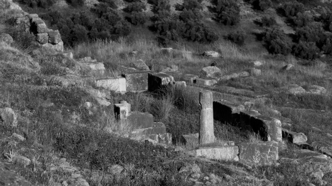Héraion Argosu, starověký chrám, Peloponés, Řecko