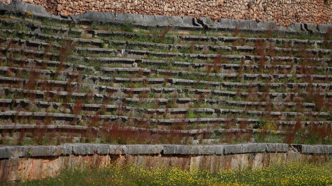 Antické divadlo, stadion, Delfy, Střední Řecko