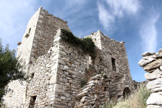 Vatheia, věžové domy, poloostrov Mani Peninsula, Řecko