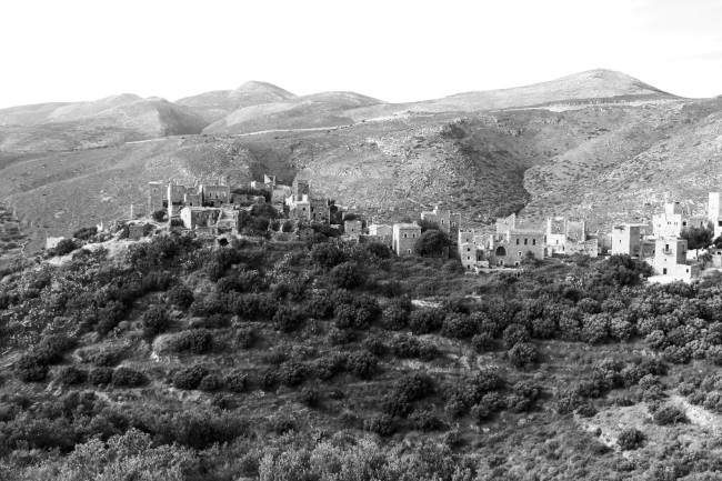 Vatheia, věžové domy, poloostrov Mani Peninsula, Řecko