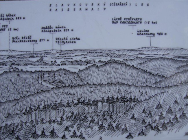 Krásenská rozhledna, Slavkovský les, Doupovské hory