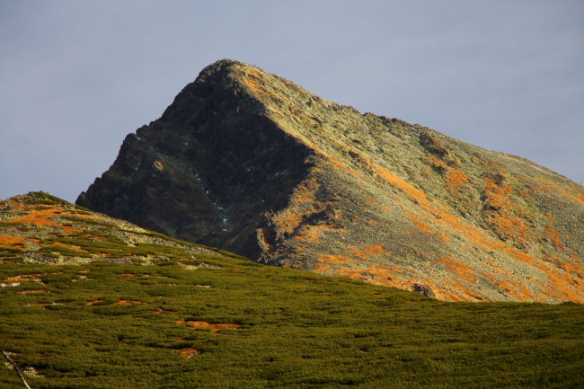 Výstup na horu Kriváň, Vysoké Tatry, Slovensko