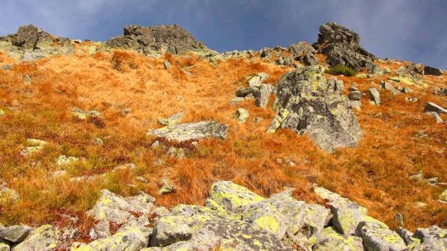 Výstup na horu Kriváň, Vysoké Tatry, Slovensko