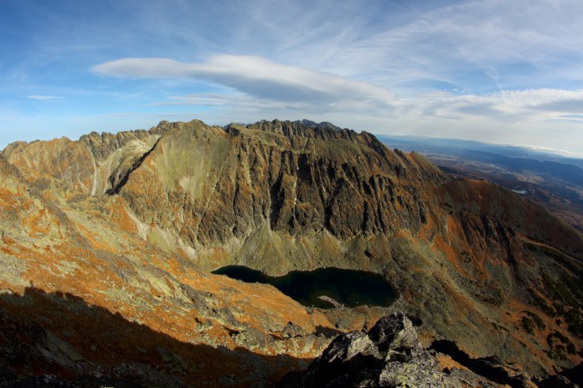 Výstup na horu Kriváň, Vysoké Tatry, Slovensko