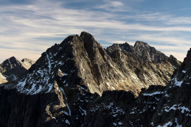 Vrchol Rysy (2503 m), Sedlo Váha, Vysoké Tatry, Slovenská republika