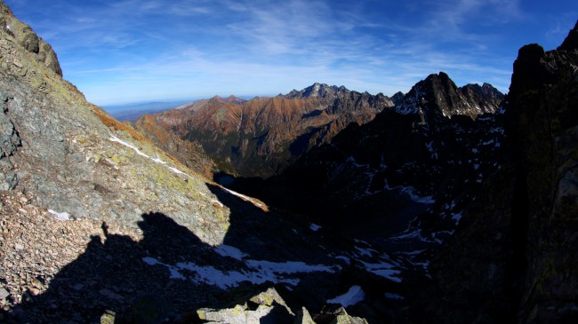 Vrchol Rysy (2503 m), Sedlo Váha, Vysoké Tatry, Slovenská republika