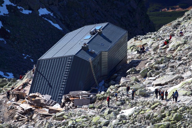 Vrchol Rysy (2503 m), Sedlo Váha, Vysoké Tatry, Slovenská republika