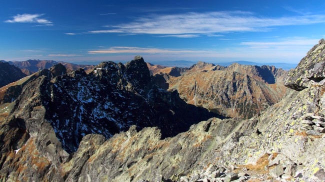 Vrchol Rysy (2503 m), Sedlo Váha, Vysoké Tatry, Slovenská republika