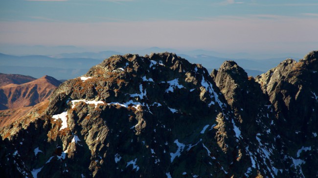 Vrchol Rysy (2503 m), Sedlo Váha, Vysoké Tatry, Slovenská republika