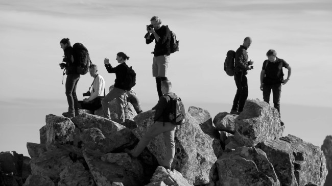 Vrchol Rysy (2503 m), Sedlo Váha, Vysoké Tatry, Slovenská republika