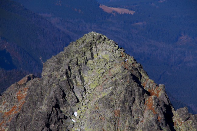 Vrchol Rysy (2503 m), Sedlo Váha, Vysoké Tatry, Slovenská republika