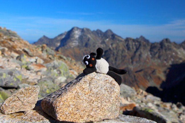 Vrchol Rysy (2503 m), Sedlo Váha, Vysoké Tatry, Slovenská republika