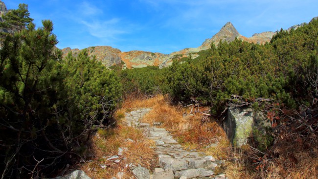 Výstup na Rysy, Chata pod Rysmi, Mengusová dolina, Vysoké Tatry, Slovenská republika