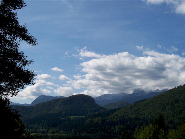 Triglavký národní park, vesnice Srednja vas, Slovinsko