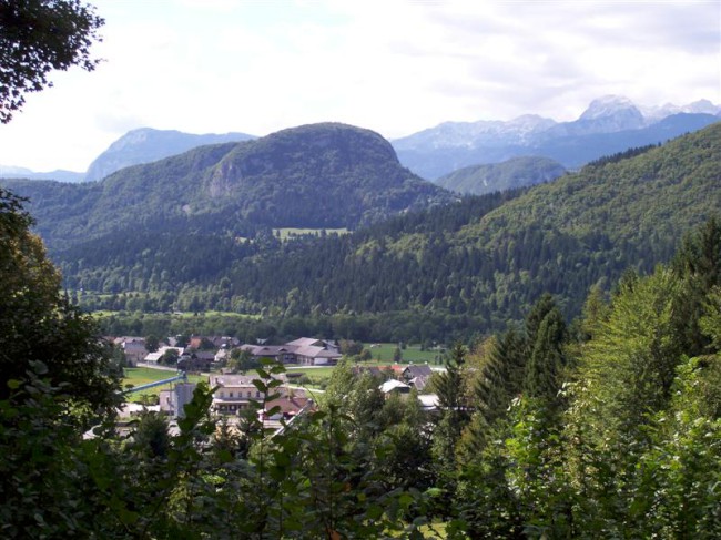 Triglavký národní park, vesnice Srednja vas, Slovinsko
