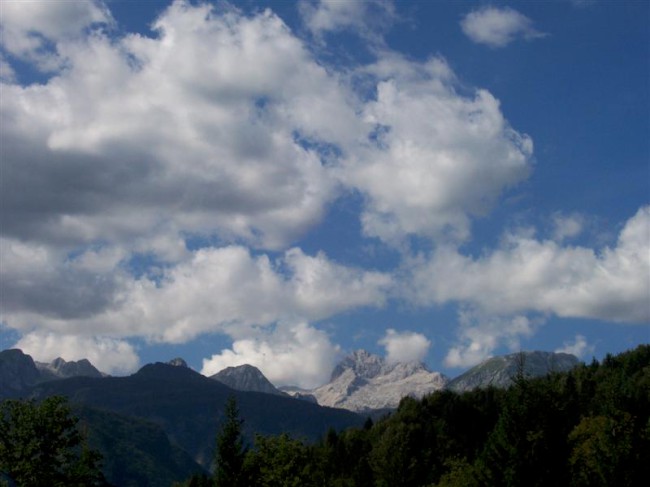 Triglavký národní park, vesnice Srednja vas, Slovinsko