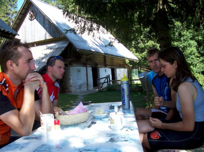 Triglavký národní park, vesnice Srednja vas, Slovinsko