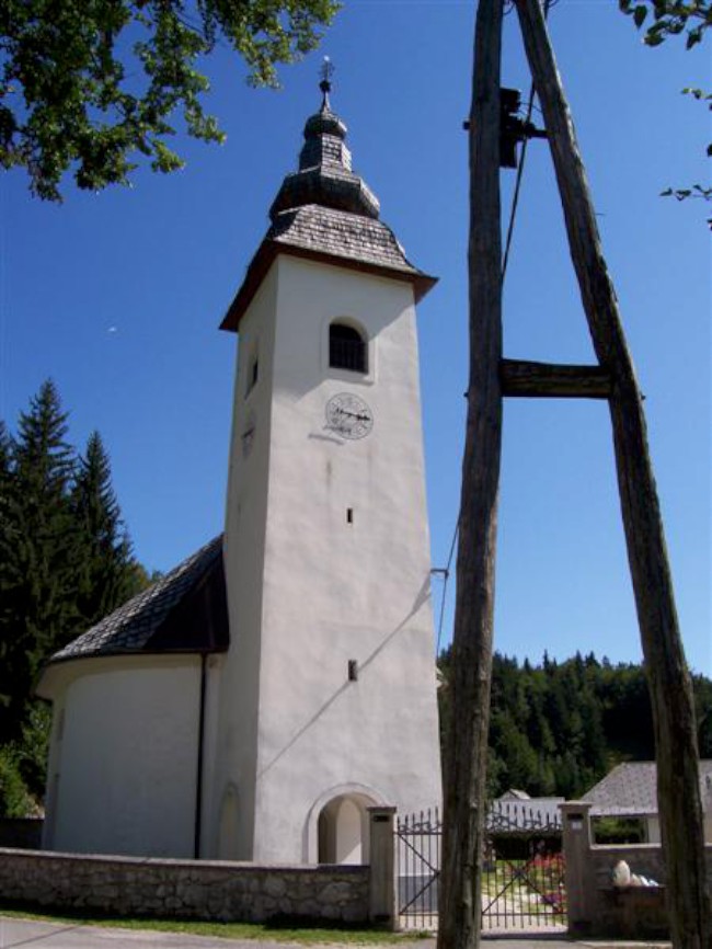Triglavký národní park, vesnice Srednja vas, Slovinsko