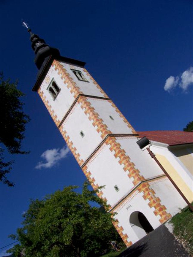 Triglavký národní park, vesnice Srednja vas, Slovinsko