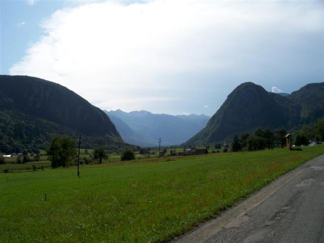 Triglavký národní park, vesnice Srednja vas, Slovinsko