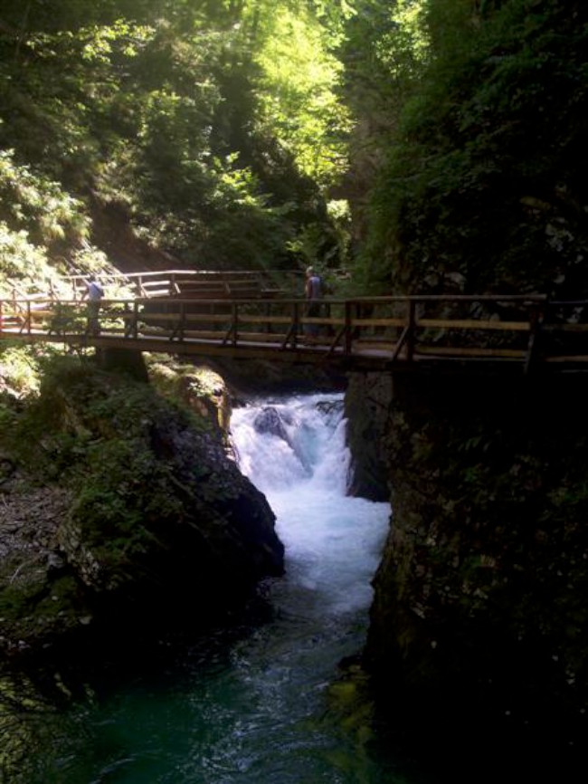 Soutěska Vintgar, Triglavký národní park, Slovinsko